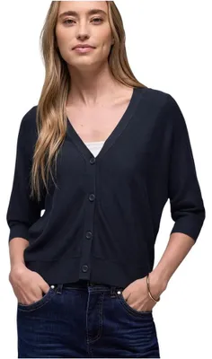 Image de Street One cardigan en viscose bleu