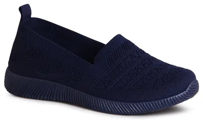 Produktbild von topschuhe24 2758 Damen Halbschuhe Light Slipper, Farbe:Blau, Größe:37 EU