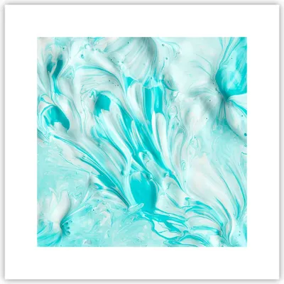 Produktbild von Poster - Poster ohne Rahmen - Blume Abstraktion - 30x30 cm - Wand Bild - Wanddeko - Wandbilder - Kunstposter - Wandposter - Bilder - Kunstdruck - Wanddekoration - Wandbild - P2XAC30x30-3827