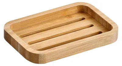 Zdjęcie produktu dla Bambusowa mydelniczka, 13 x 9 cm