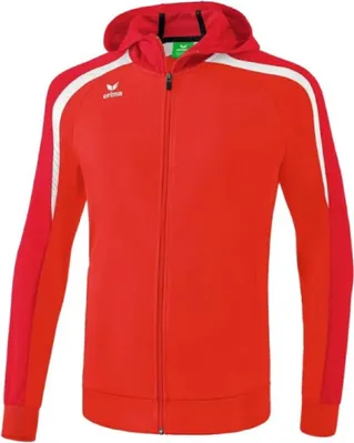 Produktbild von Erima Liga 2.0 Trainingsjacke Mit Kapuze Herren - Rot / Dunkelrot / Weiß