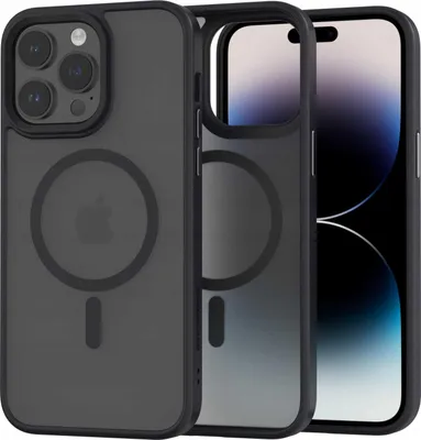 Produktbild von Spacecase Hybrid Mag iPhone 14 Pro Max schwarz
