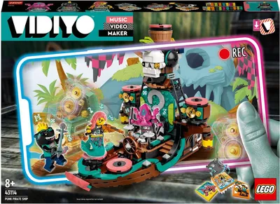 Zdjęcie produktu dla LEGO VIDIYO Punk Pirate Ship, Zestaw do budowania, 8 lat(a), Plastik, 615 szt., 760 g