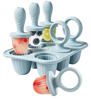 Eisform für Babys, 6 x 17 ml, Silikon, BPA-frei, Beißhilfe