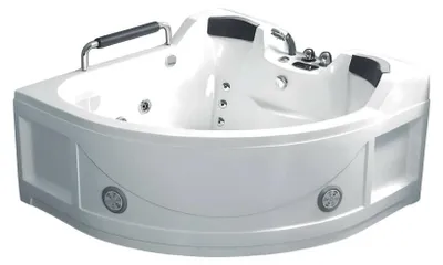 Obrázek produktu pro Blubberbad Whirlpool Whirlwanne Hydromassagewanne Spa-Bath 150x150 cm