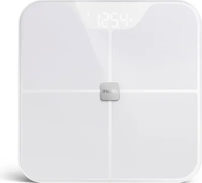Obrázek produktu pro iHealth HS2S, Elektronická osobní váha, 180 kg, 100 g, Bílá, 5 kg, kg