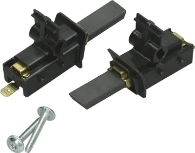 Produktbild von 2x Kohlebürsten für Gorenje 157185 MAEN01021112121 WT52112 157186 MAEN01052112121 WT52134 172966 MAEN01052112121 WT52113 Motorkohlen Kohlestifte