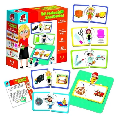 Immagine prodotto di Gioco Educativo "Nel Mondo Delle Professioni" Rk1280-04