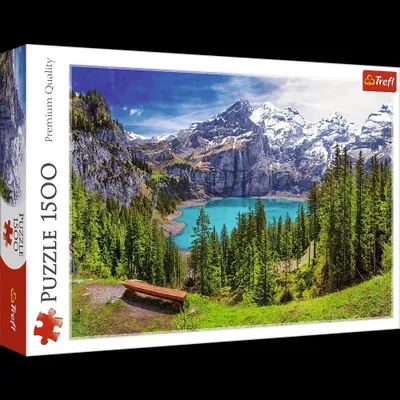 Image de Trefl Puzzle Alpes, Suisse, 1500 pièces, 85 x 58 cm, 26166