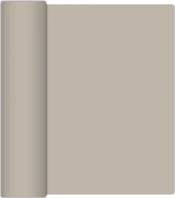 Produktbild von Tischläufer stoffähnlich 40cm x 6m Rolle Taupe