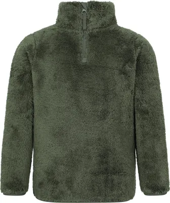 Immagine prodotto di Mountain Warehouse - Top in pile "Teddy" con mezza zip per bambini MW498 (104) (Verde cachi)