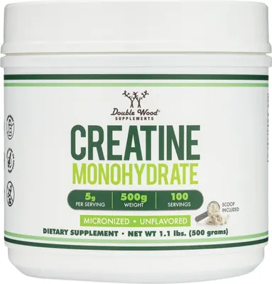 Immagine prodotto di Double Wood Supplements | Creatina monoidrato | Micronizzata