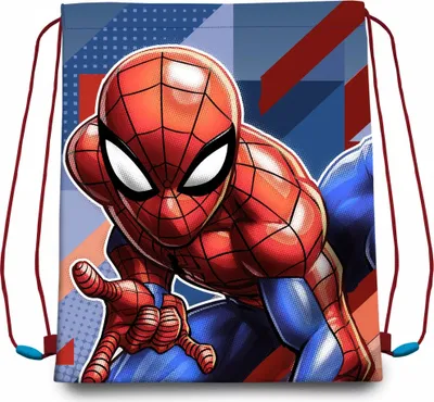Obrázek produktu pro Velký sportovní vak Marvel 40x30 cm - Spiderman