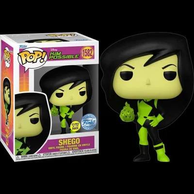 Produktbild von Funko Pop! Disney: Kim Possible - Shego (Glow in the Dark) #1582 Funko Exclusive