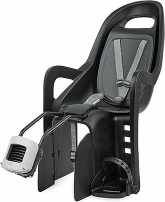 Produktbild von POLISPORT Groovy Maxi FF Rear Child Bike Seat Frame Mounting - Black/Dark Grey