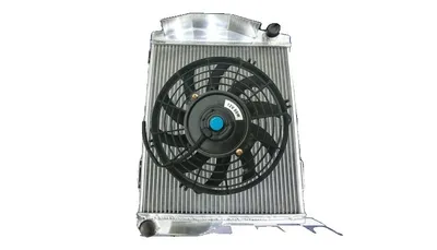 Image de Radiateur en aluminium pour Austin Healey 3000, ajustement précis, refroidissement efficace, construction durable
