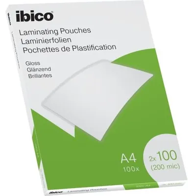 Produktbild von Ibico 627317, Glänzend, A4, 216 mm, 303 mm, 100 Stück(e)