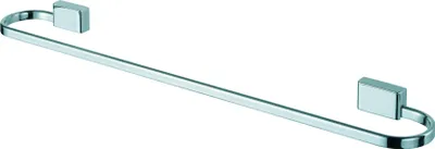 Produktbild von Geesa Badetuchhalter chrom Bloq G00007007, 00007007