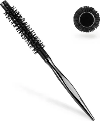 Image de Mini-Quiff-Roller Brosse à friser avec poils en nylon