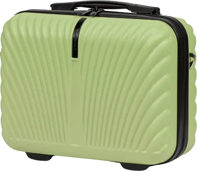 Produktbild von WINGS SWAN Kosmetikkoffer 14" in Pistaziengrün, ABS+, 15L