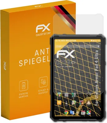 Produktbild von atFoliX FX-Antireflex 2x Schutzfolie kompatibel mit Ulefone Armor Pad 4 Ultra Displayfolie