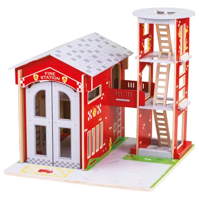 Obrázok produktu pre Bigjigs Toys Hasičská stanica