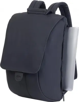 Produktbild von Laptop-Rucksack SH7760, 12 l, wasserdicht, iPad-Fach, 27 x 40 cm, Schwarz