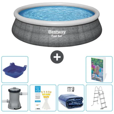 Obrázek produktu pro Bestway Fast Set kulatý – 457 x 107 cm – 7dílný  S492