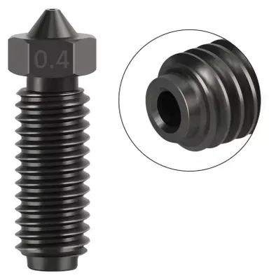 3D-Druckerdüse, gehärteter Stahl, 0,4 mm, für Anycubic Kobra 3