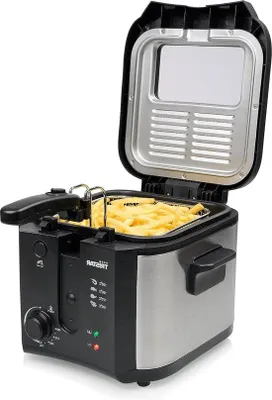 Zdjęcie produktu dla Smażalnica 25 l, 1600 W, srebrna, kompaktowa