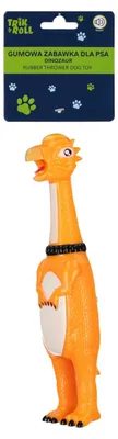 Image de Jouet pour animaux de compagnie dinosaure grinçant en caoutchouc pour chiens 23 Cm