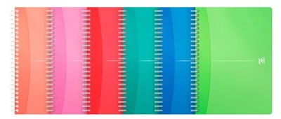 Zdjęcie produktu dla Oxford 100104780, Monochromatyczny, Niebieski, A5, Matowy, 90 g/m², Uniwersalne
