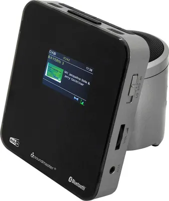Produktbild von Soundmaster Uhrenradio UR260SI sw-si