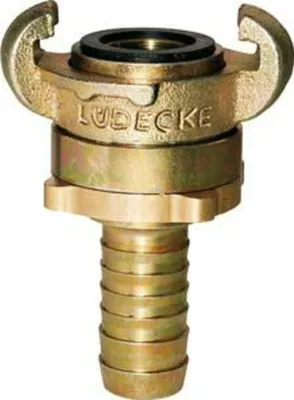 Immagine prodotto di Raccordo MODY DIN 3238, Temperg. Gommino 19 mm, 3/4" LÜDECKE