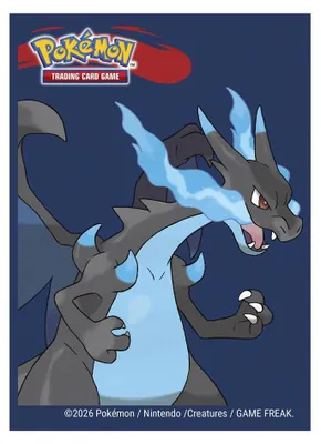 Produktbild von Ultra Pro Sleeves - Pokemon Mega Charizard X (65 Sleeves) #16730