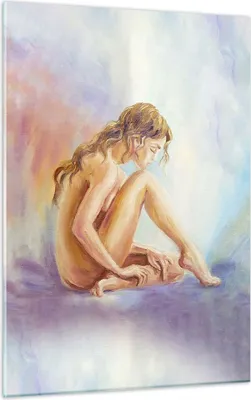 Produktbild von Bilder auf glas - Einteilig - Frau Nacktheit Abgesehen von - 50x70cm - Glasbilder - Wandbilder - Bilder - Wanddekoration aus Glas - Glas Bilder - Wandbild auf Glas - GPA50x70-4174