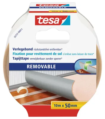 Zdjęcie produktu dla taśma montażowa tesa, usuwalna bez pozostawiania śladów, 50 mm x 10 m