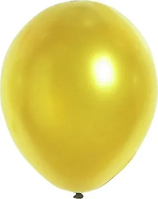 Produktbild von Silvester Party Dekoration Luftballons 100 Stück gold 29cm - Einheitsgröße