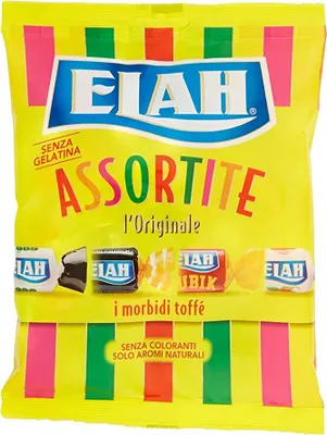 Zdjęcie produktu dla Cukierki Caramelle Tofee Assortite 150g - Elah