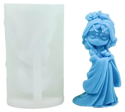 Zdjęcie produktu dla Solidchoice - Silikonowe formy do świec, idealne do dekoracji figurek 3D