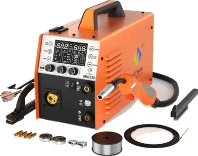 Produktbild von Schweißmaschine, 6 in 1 Funktionalität, einfach zu bedienen, MIG250