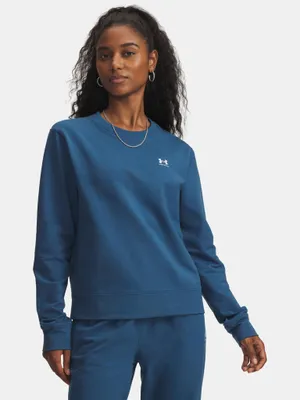 Immagine prodotto di Felpa sportiva in spugna da donna Under Armour con scollo rotondo SM