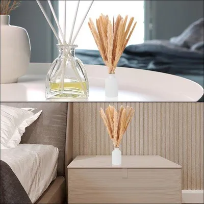 Image de Lot Azomor de 15 plumes décoratives pour une décoration d'intérieur et de fête élégante