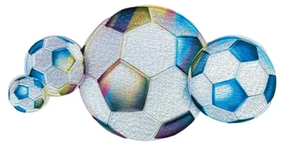 Productafbeelding van ROTH 658106 ROTH: Iron-on afbeelding voor zelfgemaakte stoffen schooltas, voetbal
