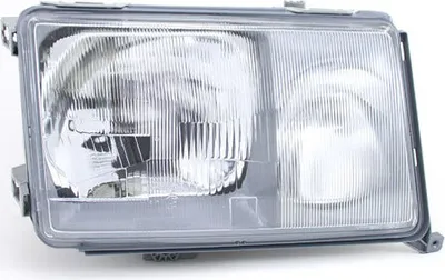 Produktbild von Scheinwerfer passend für Mercedes W124 12/84-08/89 H4 H3 Rechts 1248205061 1248200261 A1248200261 A1248205061 Johns