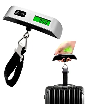 Image de Balance pour valises, jusqu'à 50 kg, balance numérique pour bagages avec écran LCD