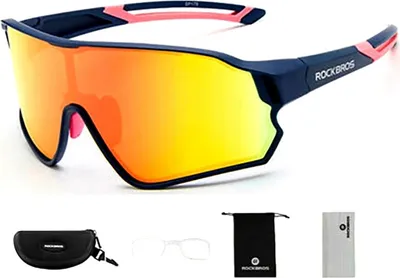 Image de Lunettes de vélo polarisées Rockbros 10134Pl - Bleu