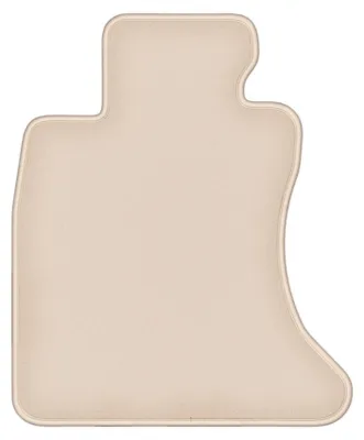 Produktbild von DURBAN Beige Velours-Fahrerfußmatte für BMW 5 F11 xDrive Kombi, Touring (2010-2013)
