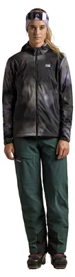 Produktbild von Maloja FjelletM. Printed Ski Touring Hybrid Jacket schwarz/rosa XS