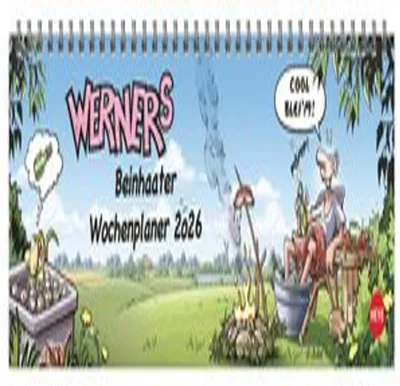 Produktbild von Kalender 2026 - Werner Wochenquerplaner